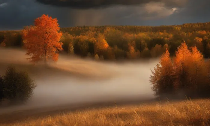 Augustiniánský klášter ve Šternberku – autumn