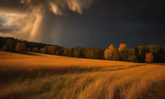 Březín – autumn