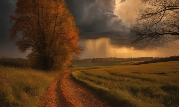 Bývalý klášter pavlánů u svatého Salvátora – autumn
