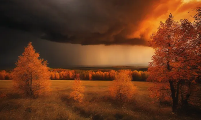 Bečvářův dvůr – autumn