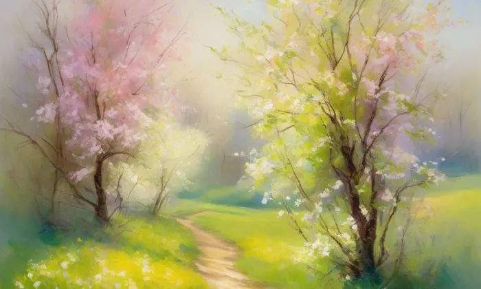 Bednářova vila – spring