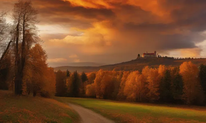 Benešov nad Ploučnicí – autumn