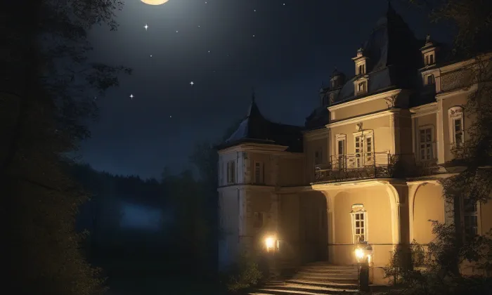Berglův palác – noc