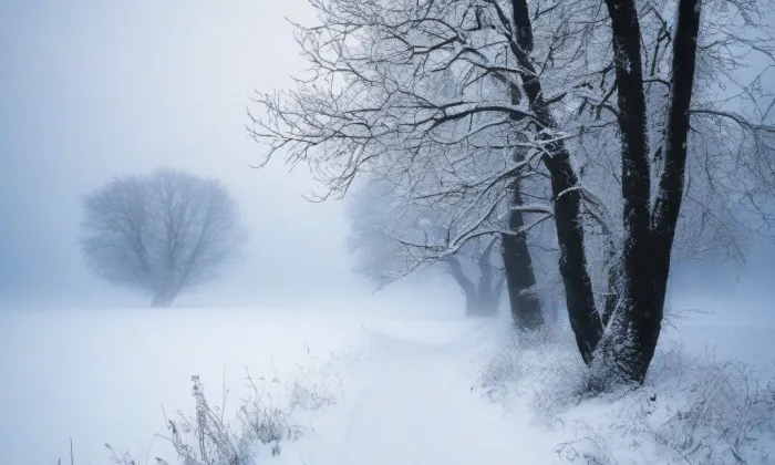 Besední – winter