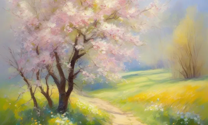 Biskupský dvůr – spring