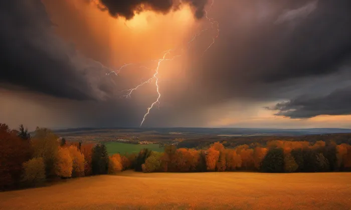 Biskupská rezidence v Hradci Králové – autumn