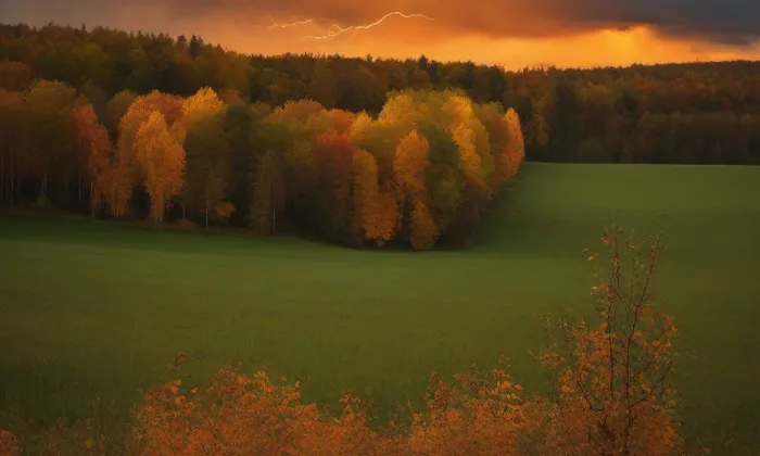 Biskupská rezidence v Litoměřicích – autumn