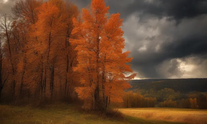 Blücherův palác – autumn