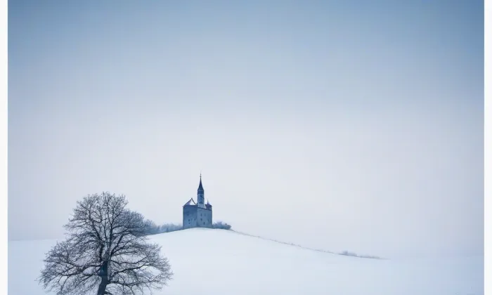 Blatenský vodní příkop – winter