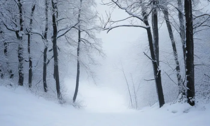 Boží muka a smírčí kříž – winter