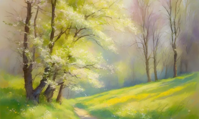 Bořetice – spring
