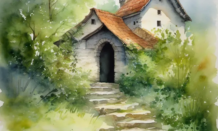 Bohdíkov – akvarel