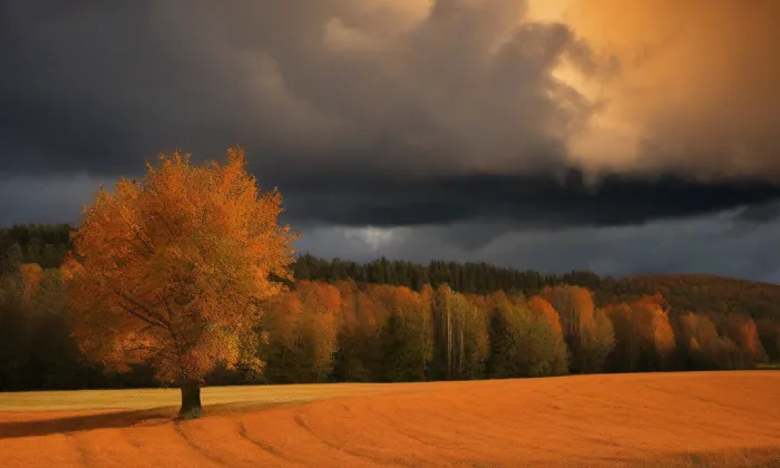 Boršegrýn – autumn