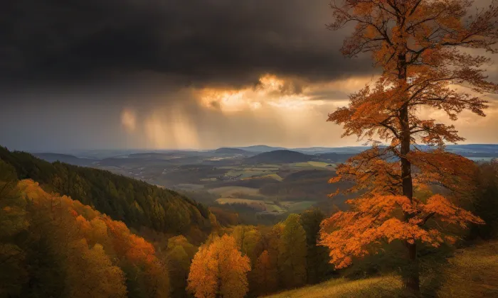 Boskovštejn – autumn