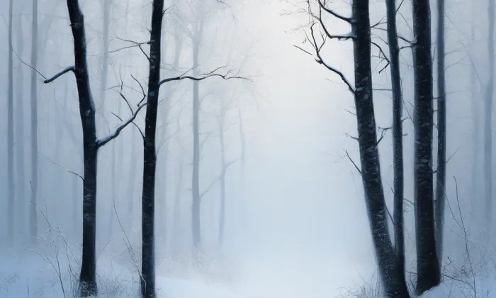 Brána, branka a sýpka usedlosti čp. 18 – winter