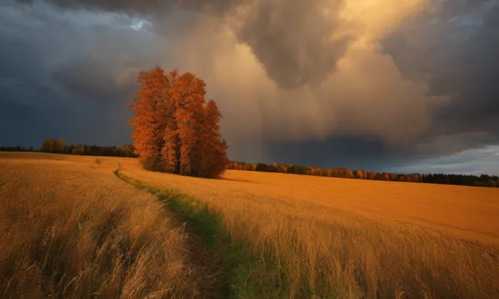Brána usedlosti čp. 15 – autumn