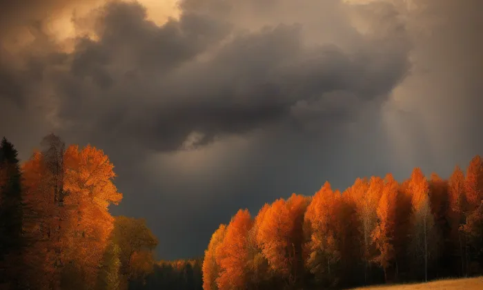 Bradáč – autumn