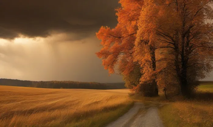 Brandejsův statek – autumn