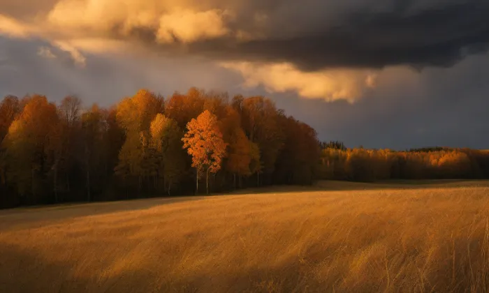 Brozany – autumn