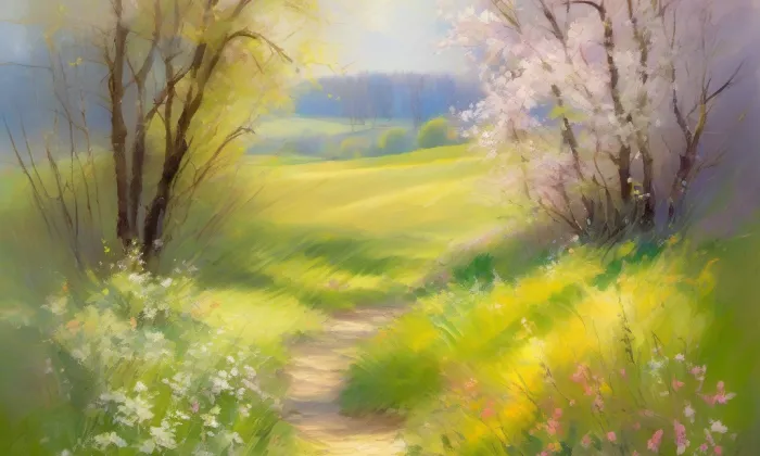 Bučkovy sady – spring