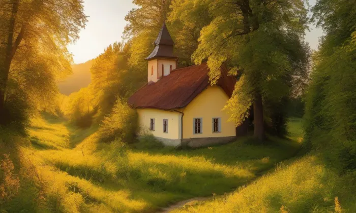 Budova Vojenského zeměpisného ústavu – summer