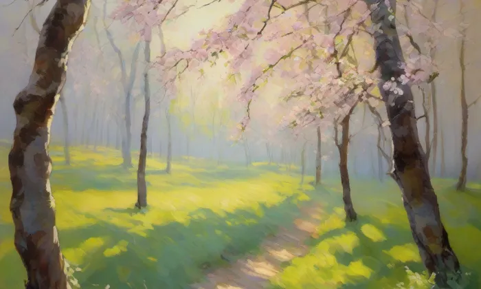 Budyně nad Ohří – spring