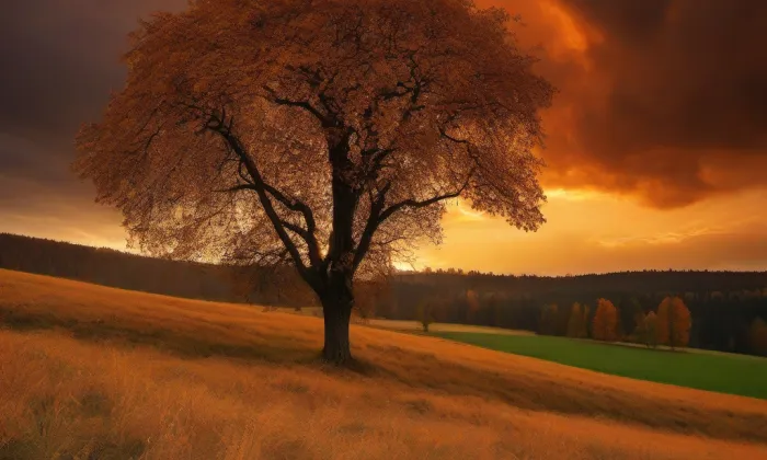 Buquoyská hrobka – autumn