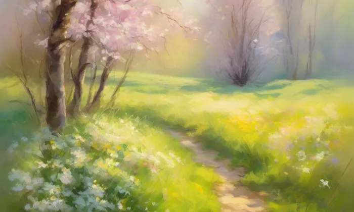 Chotyně – spring