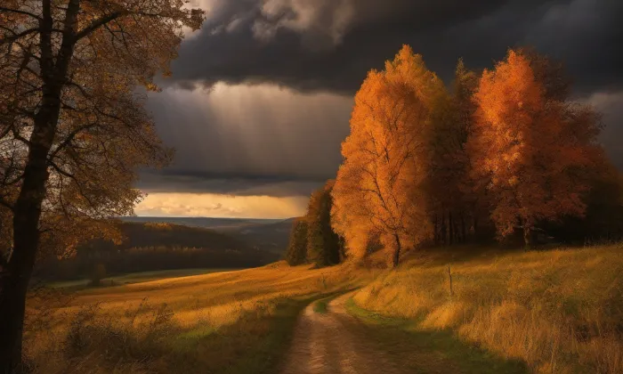Chrám Spasitele – autumn