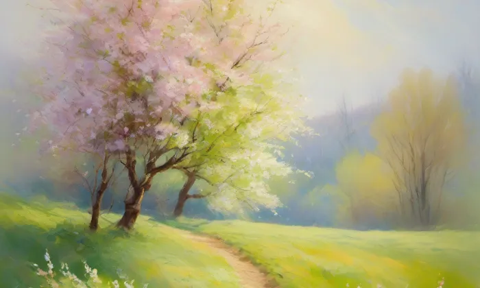 Chudoba – spring
