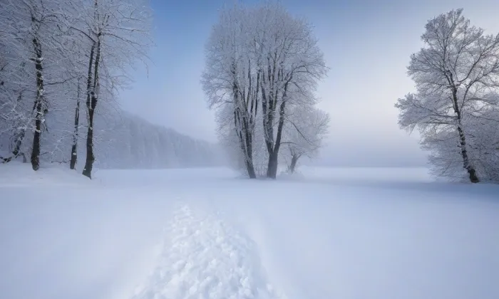 Dřevěná zvonice – winter