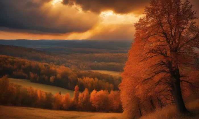 Důl Jeroným – autumn