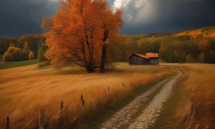 Důl svaté Trojice – autumn
