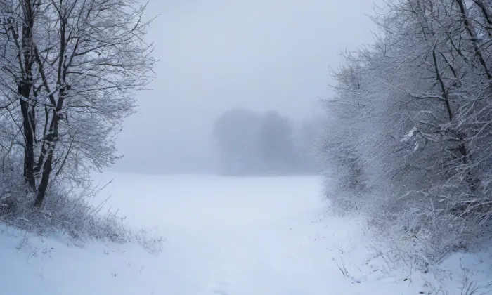 Děvín – winter