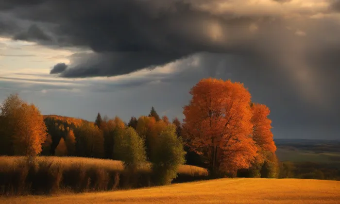 Dlažkovice – autumn