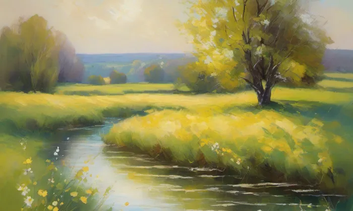 Dlažkovice – spring