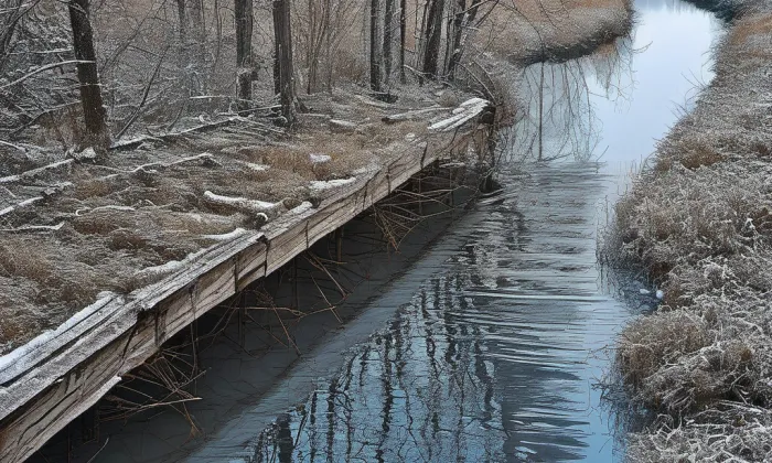 Dlouhá strouha – winter