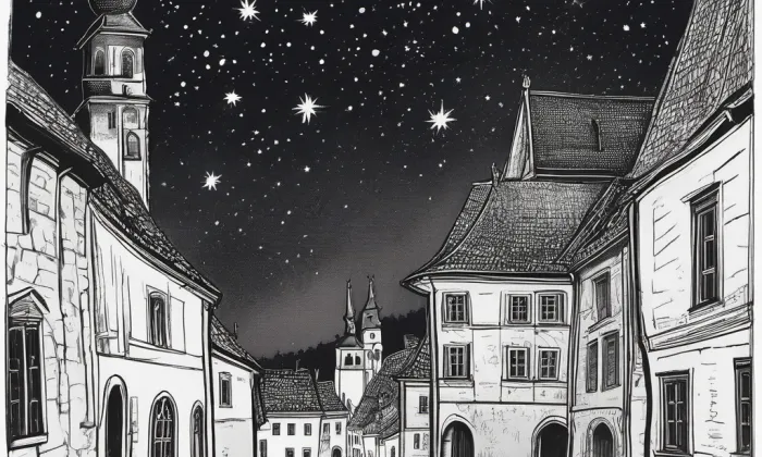 Dolní Bělá – noc