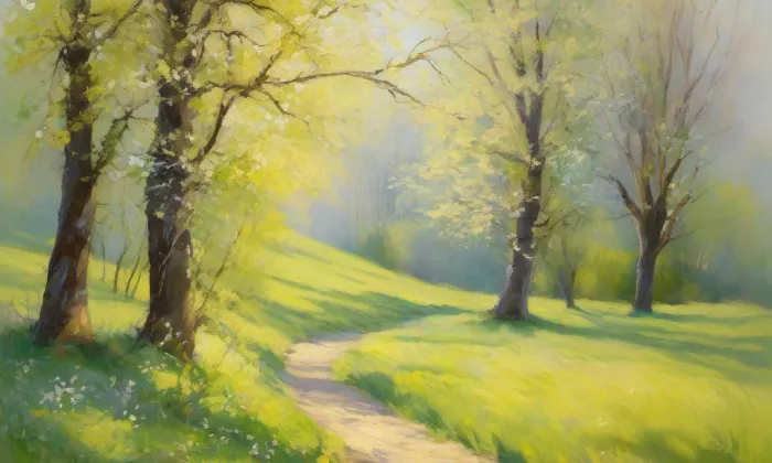 Dolní hrádek – spring