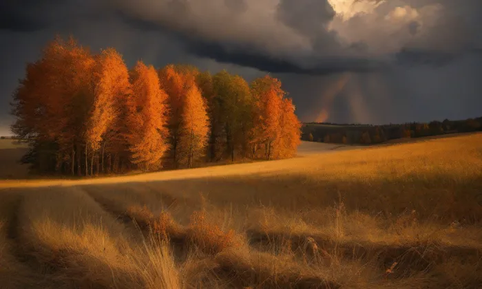 Dreherův pivovar – autumn