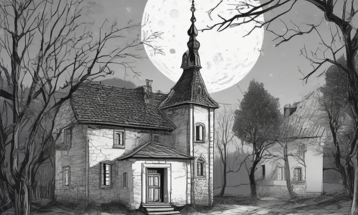 Dvůr Bulovka – noc