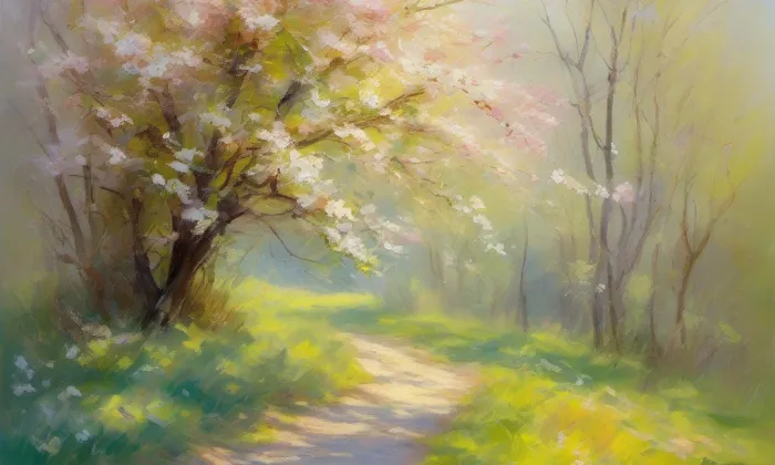 evangelický kostel v České Kamenici – spring