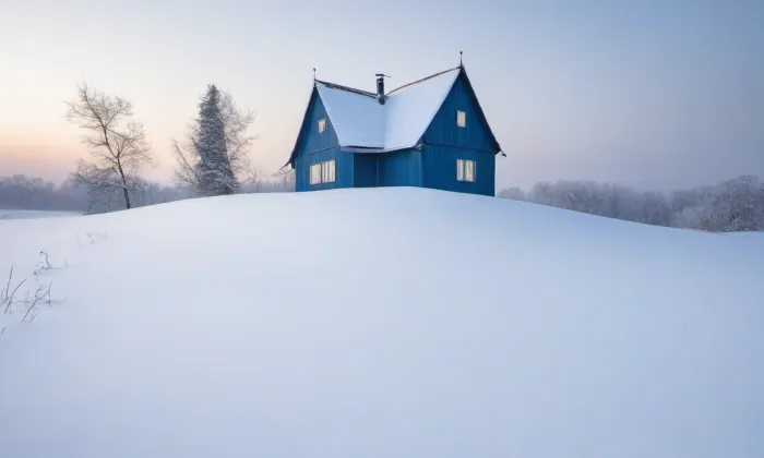 evangelický kostel v Nejdku – winter