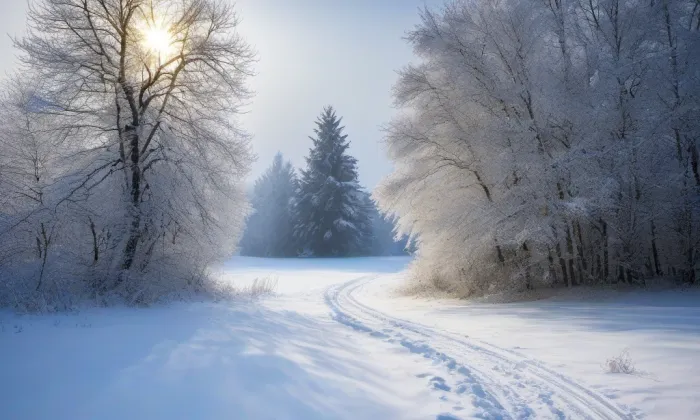 evangelický kostel v Novém Městě na Moravě – winter