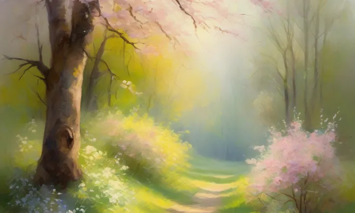 evangelický kostel v Opatově – spring