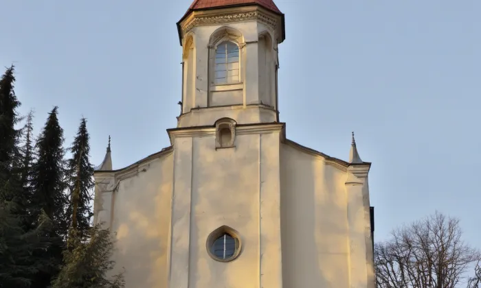 evangelický kostel v Opatově – summer