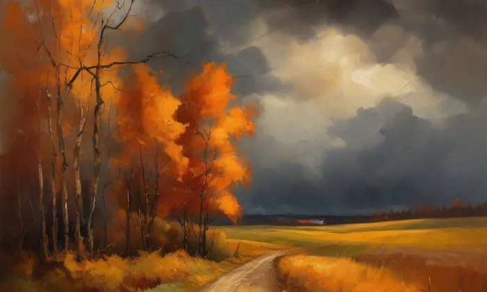 evangelický kostel v Rožnově pod Radhoštěm – autumn