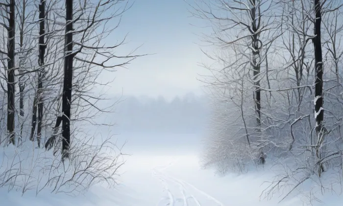 evangelický kostel ve Sloupnici – winter