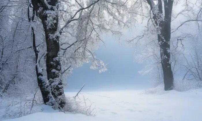 Hřbitovní kostel Nanebevzetí Panny Marie – winter