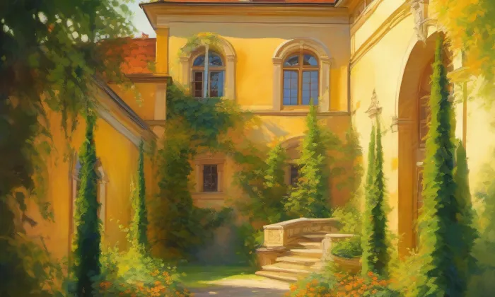Hauenschildův palác – summer